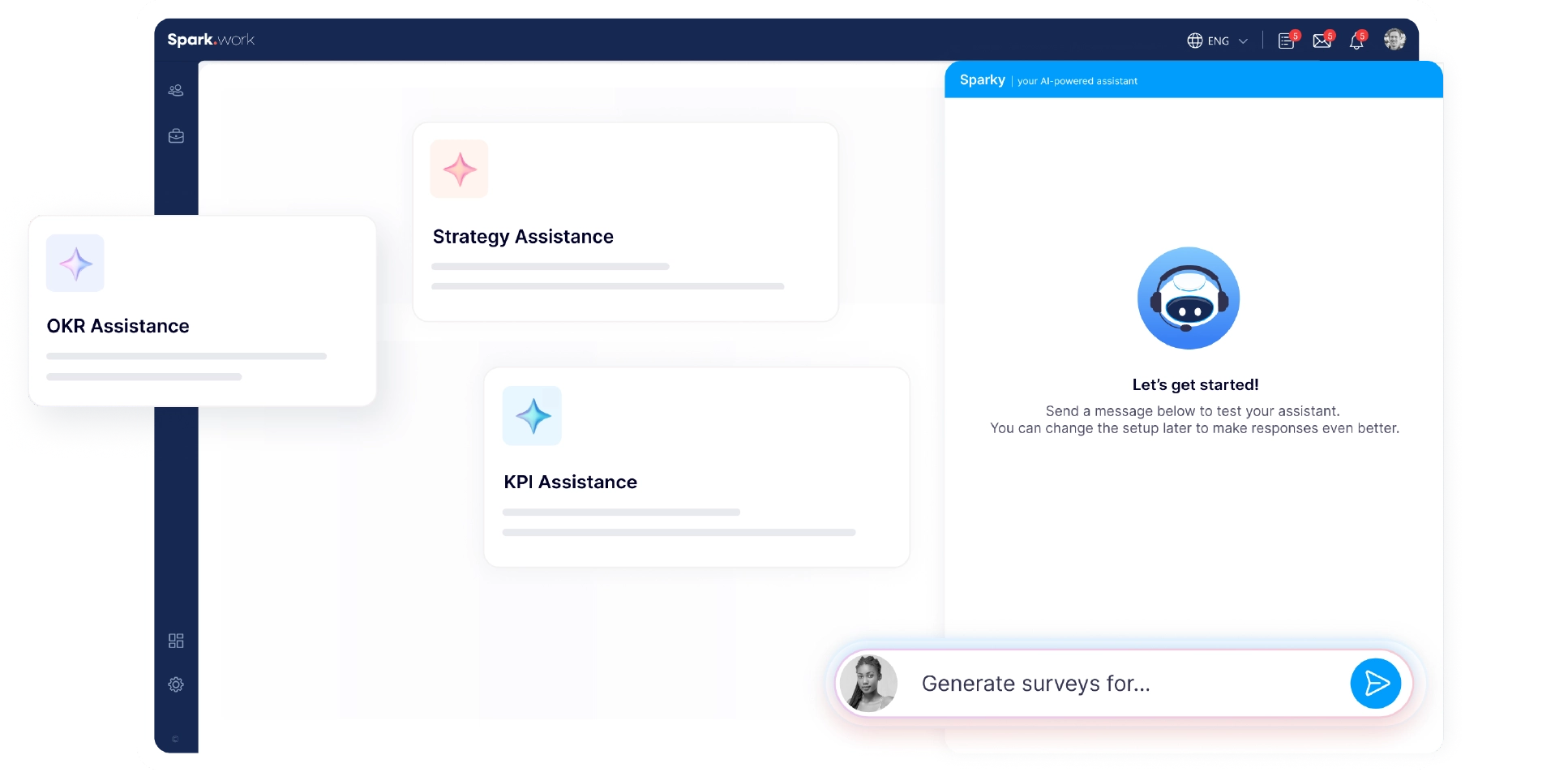 Spark.work AI dashboard