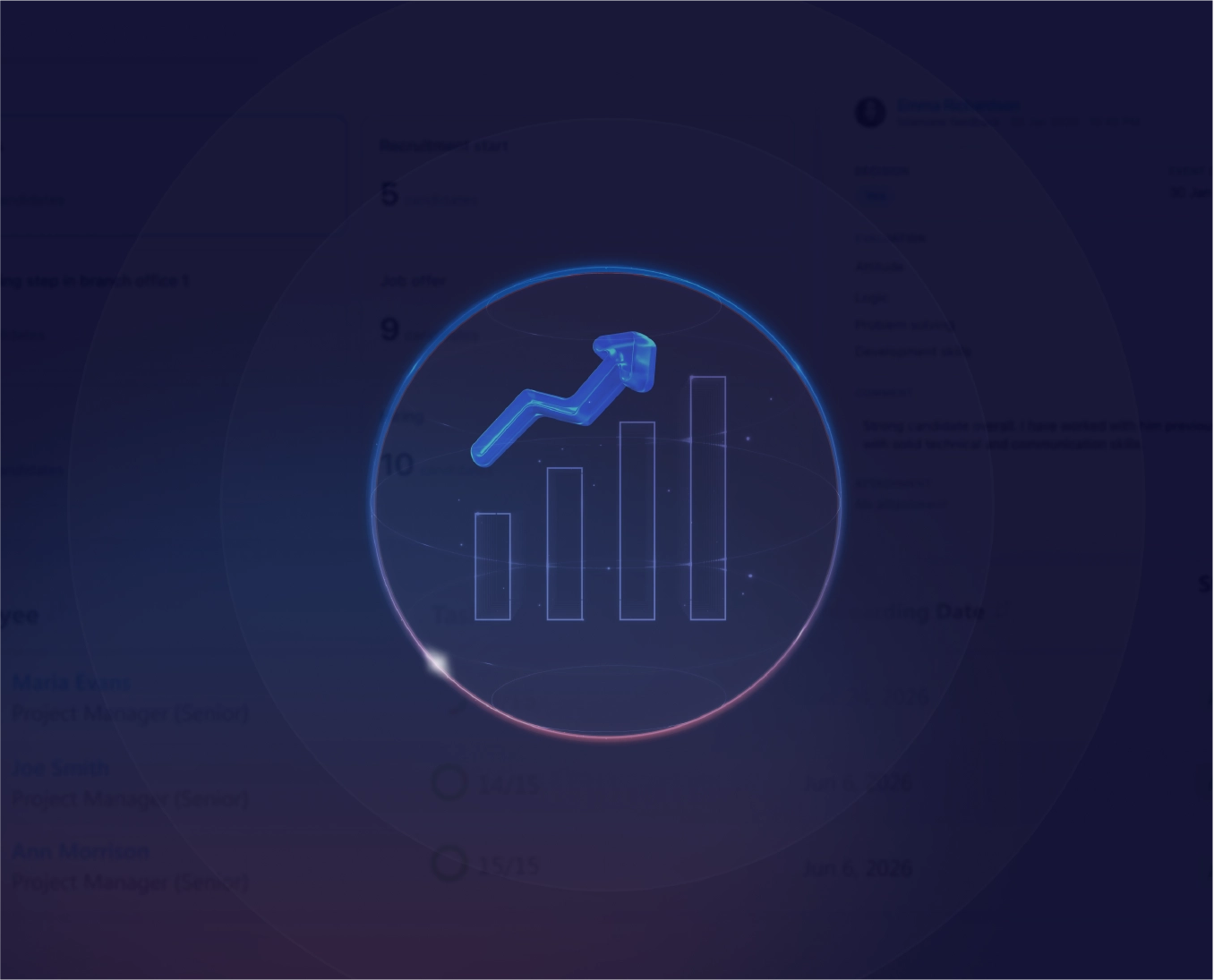 Spark.work future HRMS dashboard