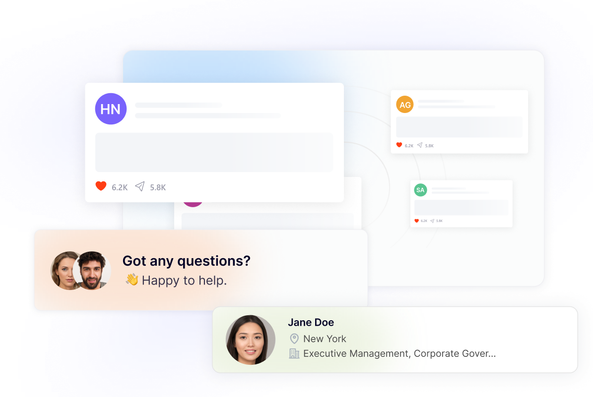Keep Employees Informed Through One Centralized Feed.