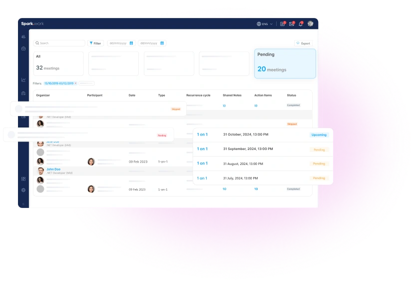 One-on-One Meetings