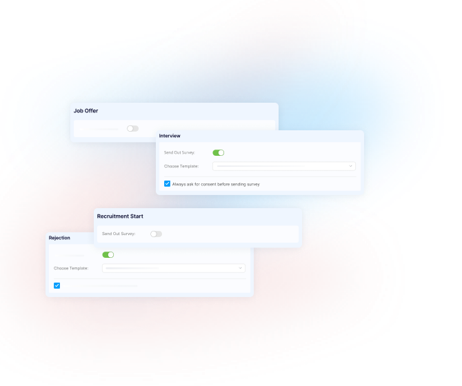 Keep hiring moving with connected workflows.