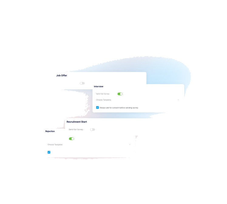Keep hiring moving with connected workflows.