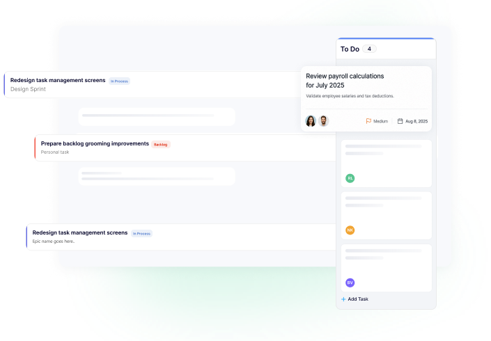 Build reusable tasks for every employee journey.