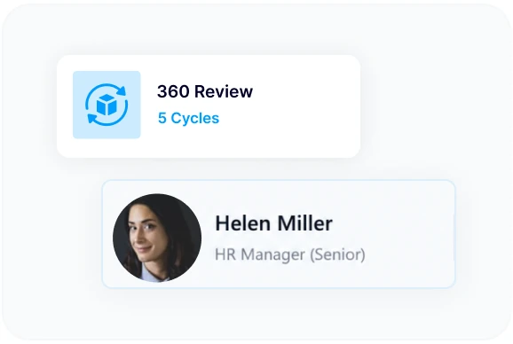 A 360 review cycle